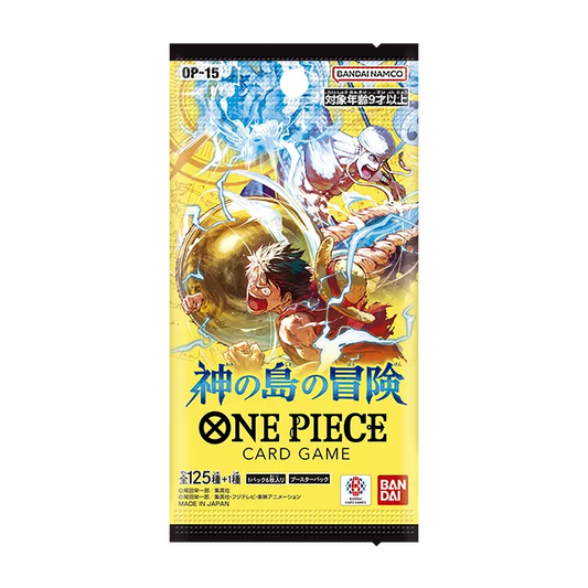 Booster pack One Piece Card Game OP-15 Adventure on KAMI's Island japonais