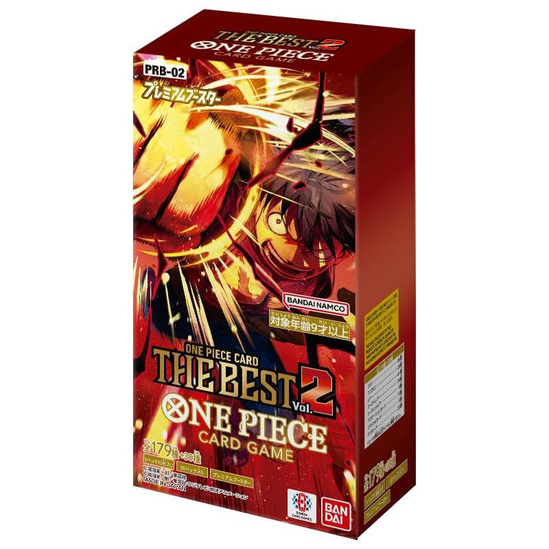 Display One Piece PRB-02 Japonais – 10 boosters officiels Bandai