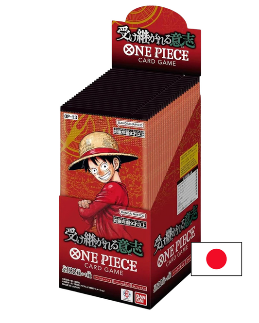 Display One Piece OP-13 Japonais – 24 boosters officiels Bandai