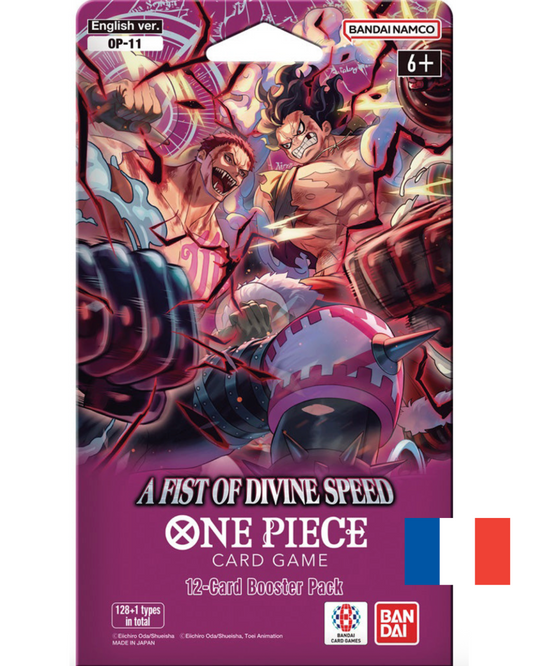 ONE PIECE CARD GAME - Booster OP-11 FR - Des Poings Vifs Comme l'Eclair