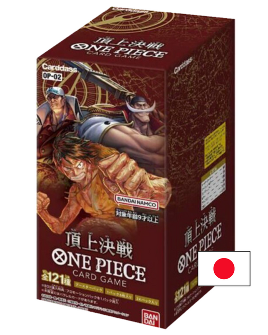 ONE PIECE CARD GAME - Display OP-02 JP - Paramount War