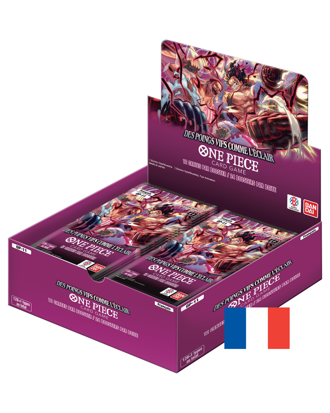ONE PIECE CARD GAME - Display OP-11 FR - Des Poings Vifs Comme l'Eclair