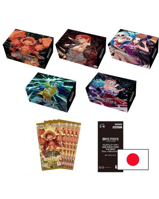 ONE PIECE CARD GAME - Storage Box PRB-01 JP - The Best