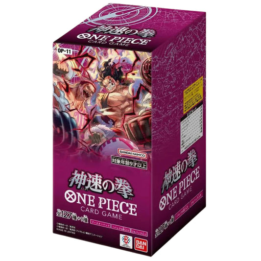 ONE PIECE CARD GAME - Display OP-11 JP - A Fist of Divine Speed