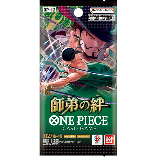 ONE PIECE CARD GAME Booster OP-12 JP - Legacy Of The Master