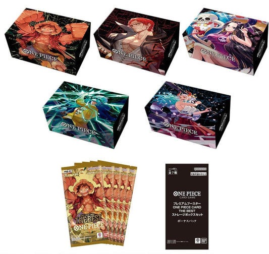 ONE PIECE CARD GAME - Storage Box PRB-01 JP - The Best
