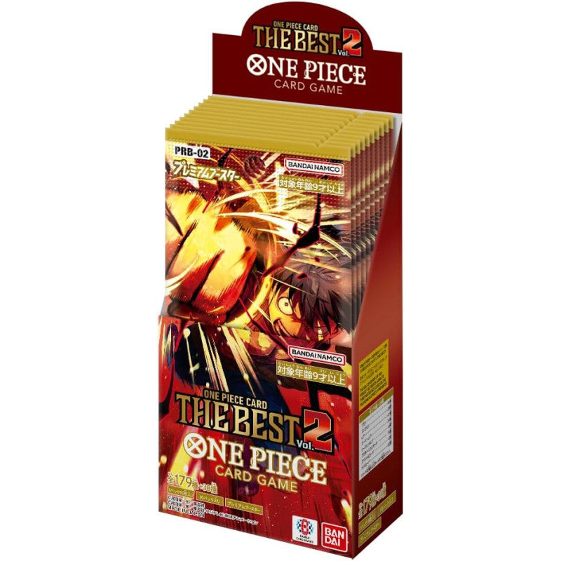 Display ouvert One Piece PRB-01 Japonais – 10 boosters officiels Bandai